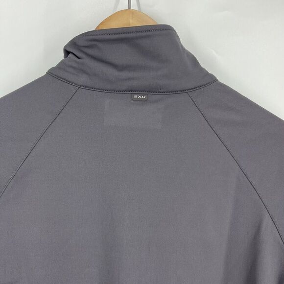 2XU Jacket Size Small Womens Gray Full Zip Micro Climate Compression Run Cycle - Picture 7 of 10